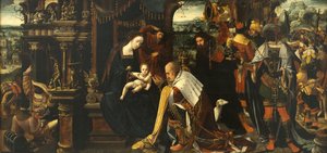 Epifania da Master of Antwerp
